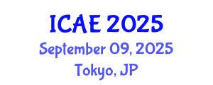 International Conference on Architectural Engineering and Designing (ICAE) September 09, 2025 - Tokyo, Japan
