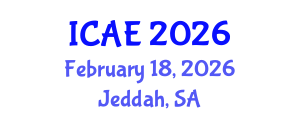 International Conference on Architectural Engineering and Designing (ICAE) February 18, 2026 - Jeddah, Saudi Arabia