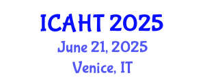 International Conference on Architectural History and Theory (ICAHT) June 21, 2025 - Venice, Italy