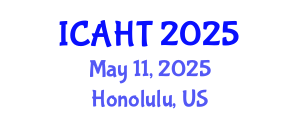 International Conference on Architectural History and Theory (ICAHT) May 11, 2025 - Honolulu, United States