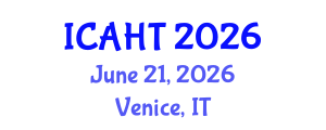 International Conference on Architectural History and Theory (ICAHT) June 21, 2026 - Venice, Italy