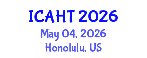 International Conference on Architectural History and Theory (ICAHT) May 04, 2026 - Honolulu, United States International Conference on Architectural History and Theory (ICAHT) May 04, 2026 - Honolulu, United States