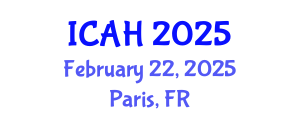 International Conference on Architectural History (ICAH) February 22, 2025 - Paris, France