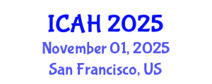 International Conference on Architectural History (ICAH) November 01, 2025 - San Francisco, United States