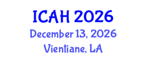 International Conference on Architectural History (ICAH) December 13, 2026 - Vientiane, Laos International Conference on Architectural History (ICAH) December 13, 2026 - Vientiane, Laos