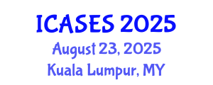 International Conference on Architectural Science and Environmental Sustainability (ICASES) August 23, 2025 - Kuala Lumpur, Malaysia