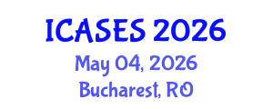 International Conference on Architectural Science and Environmental Sustainability (ICASES) May 04, 2026 - Bucharest, Romania International Conference on Architectural Science and Environmental Sustainability (ICASES) May 04, 2026 - Bucharest, Romania