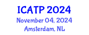International Conference on Architectural Theory and Practice (ICATP) November 04, 2024 - Amsterdam, Netherlands