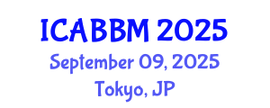 International Conference on Architecture and Bio-based Building Materials (ICABBM) September 09, 2025 - Tokyo, Japan