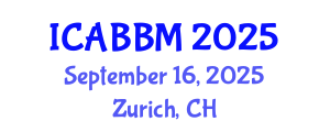 International Conference on Architecture and Bio-based Building Materials (ICABBM) September 16, 2025 - Zurich, Switzerland