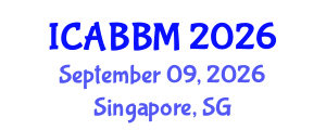 International Conference on Architecture and Bio-based Building Materials (ICABBM) September 09, 2026 - Singapore, Singapore