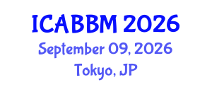 International Conference on Architecture and Bio-based Building Materials (ICABBM) September 09, 2026 - Tokyo, Japan