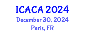 International Conference on Architecture and Critical Approaches (ICACA) December 30, 2024 - Paris, France