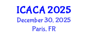 International Conference on Architecture and Critical Approaches (ICACA) December 30, 2025 - Paris, France