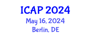 International Conference on Architecture and Planning (ICAP) May 16, 2024 - Berlin, Germany