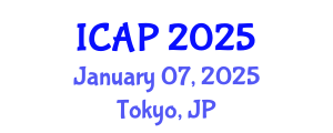 International Conference on Architecture and Planning (ICAP) January 07, 2025 - Tokyo, Japan
