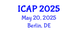 International Conference on Architecture and Planning (ICAP) May 20, 2025 - Berlin, Germany