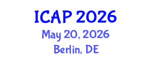 International Conference on Architecture and Planning (ICAP) May 20, 2026 - Berlin, Germany