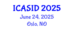 International Conference on Architecture and Sustainable Interior Design (ICASID) June 24, 2025 - Oslo, Norway
