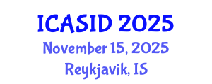 International Conference on Architecture and Sustainable Interior Design (ICASID) November 15, 2025 - Reykjavik, Iceland