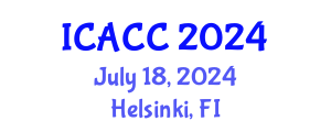 International Conference on Architecture, Construction and Conservation (ICACC) July 18, 2024 - Helsinki, Finland