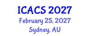 International Conference on Architecture, Culture and Spirituality (ICACS) February 25, 2027 - Sydney, Australia International Conference on Architecture, Culture and Spirituality (ICACS) February 25, 2027 - Sydney, Australia