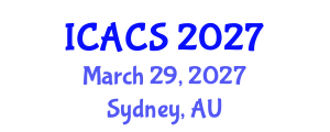 International Conference on Architecture, Culture and Spirituality (ICACS) March 29, 2027 - Sydney, Australia International Conference on Architecture, Culture and Spirituality (ICACS) March 29, 2027 - Sydney, Australia