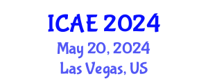 International Conference on Architecture Environment (ICAE) May 20, 2024 - Las Vegas, United States