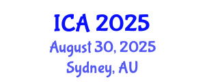 International Conference on Architecture (ICA) August 30, 2025 - Sydney, Australia