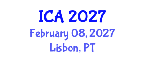International Conference on Architecture (ICA) February 08, 2027 - Lisbon, Portugal International Conference on Architecture (ICA) February 08, 2027 - Lisbon, Portugal