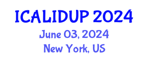 International Conference on Architecture, Landscape, Interior Design and Urban Planning (ICALIDUP) June 03, 2024 - New York, United States