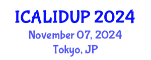 International Conference on Architecture, Landscape, Interior Design and Urban Planning (ICALIDUP) November 07, 2024 - Tokyo, Japan