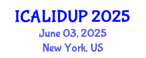 International Conference on Architecture, Landscape, Interior Design and Urban Planning (ICALIDUP) June 03, 2025 - New York, United States