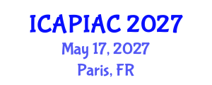 International Conference on Architecture, Place Identity, Arts and Culture (ICAPIAC) May 17, 2027 - Paris, France International Conference on Architecture, Place Identity, Arts and Culture (ICAPIAC) May 17, 2027 - Paris, France