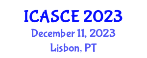 International Conference on Architecture, Structure and Civil Engineering (ICASCE) December 11, 2023 - Lisbon, Portugal
