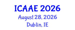 International Conference on Art and Art Education (ICAAE) August 28, 2026 - Dublin, Ireland International Conference on Art and Art Education (ICAAE) August 28, 2026 - Dublin, Ireland