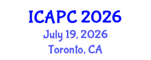 International Conference on Art and Popular Culture (ICAPC) July 19, 2026 - Toronto, Canada