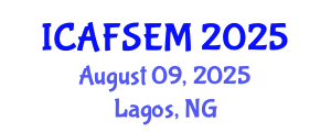 International Conference on Art, Finance, Science, Engineering and Management (ICAFSEM) August 09, 2025 - Lagos, Nigeria