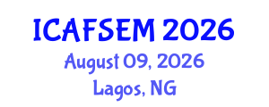 International Conference on Art, Finance, Science, Engineering and Management (ICAFSEM) August 09, 2026 - Lagos, Nigeria