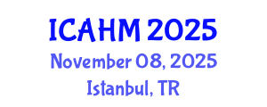 International Conference on Art History and Museums (ICAHM) November 08, 2025 - Istanbul, Turkey