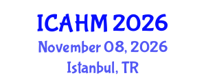 International Conference on Art History and Museums (ICAHM) November 08, 2026 - Istanbul, Turkey