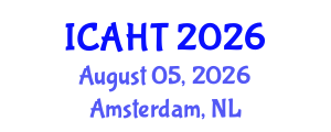 International Conference on Art History and Theories (ICAHT) August 05, 2026 - Amsterdam, Netherlands