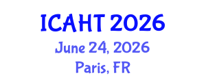 International Conference on Art History and Theories (ICAHT) June 24, 2026 - Paris, France