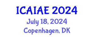 International Conference on Artificial Intelligence Algorithms for Education (ICAIAE) July 18, 2024 - Copenhagen, Denmark