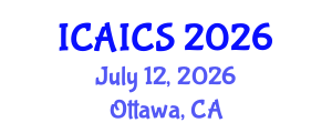 International Conference on Artificial Intelligence and Cognitive Science (ICAICS) July 12, 2026 - Ottawa, Canada