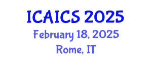 International Conference on Artificial Intelligence and Computer Science (ICAICS) February 18, 2025 - Rome, Italy