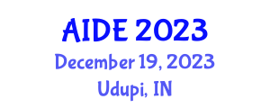 International Conference on Artificial Intelligence and Data Engineering (AIDE) December 19, 2023 - Udupi, India International Conference on Artificial Intelligence and Data Engineering (AIDE) December 19, 2023 - Udupi, India