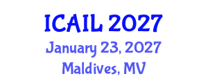International Conference on Artificial Intelligence and Law (ICAIL) January 23, 2027 - Maldives, Maldives International Conference on Artificial Intelligence and Law (ICAIL) January 23, 2027 - Maldives, Maldives