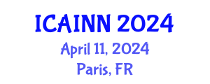 International Conference on Artificial Intelligence and Neural Networks (ICAINN) April 11, 2024 - Paris, France