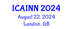International Conference on Artificial Intelligence and Neural Networks (ICAINN) August 22, 2024 - London, United Kingdom